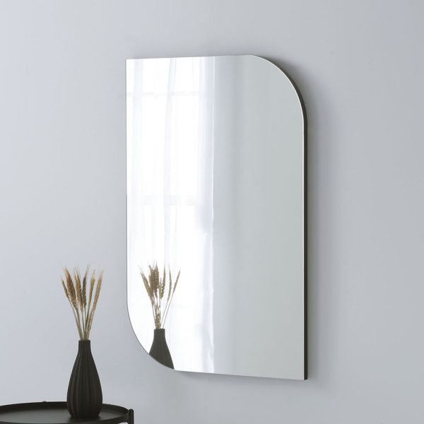 Contemporary Mirror Black 60cm x 90cm