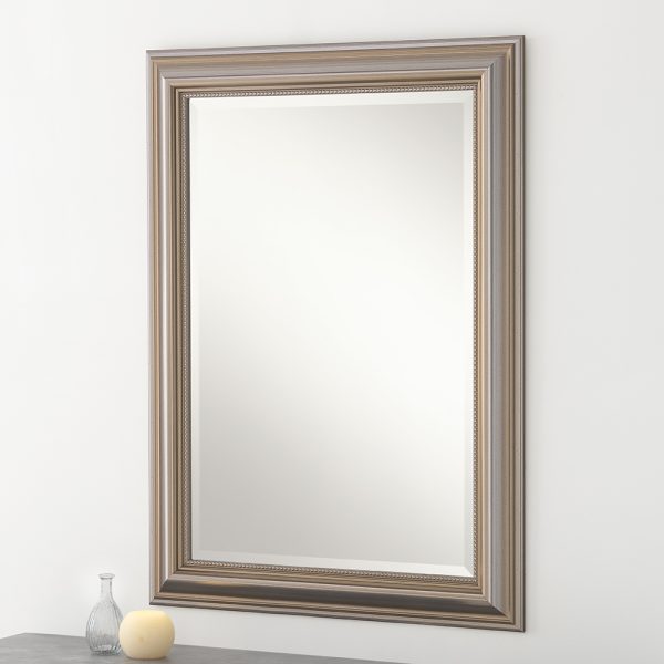 YG312 Rectangular framed Mirror Champagne 103cm x 75cm